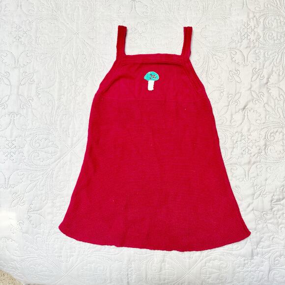 Next Knit Jumper Toadstool Dress Size 12-18m - Picture 2 of 6
